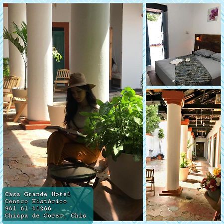 Casa Grande Hotel Centro Historico Chiapa de Corzo Dış mekan fotoğraf